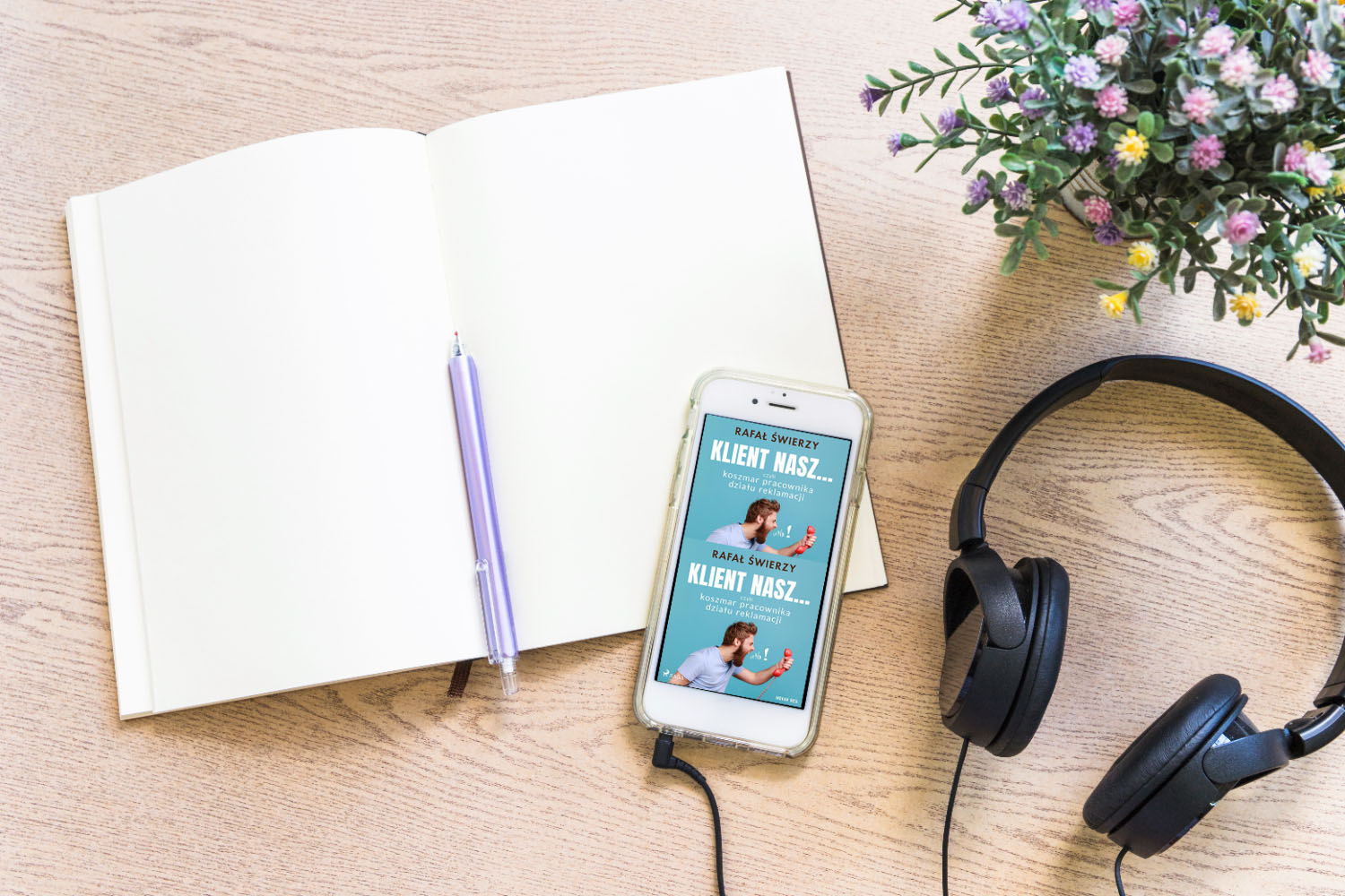 Klient nasz… czyli koszmar pracownika działu reklamacji – recenzja audiobooka