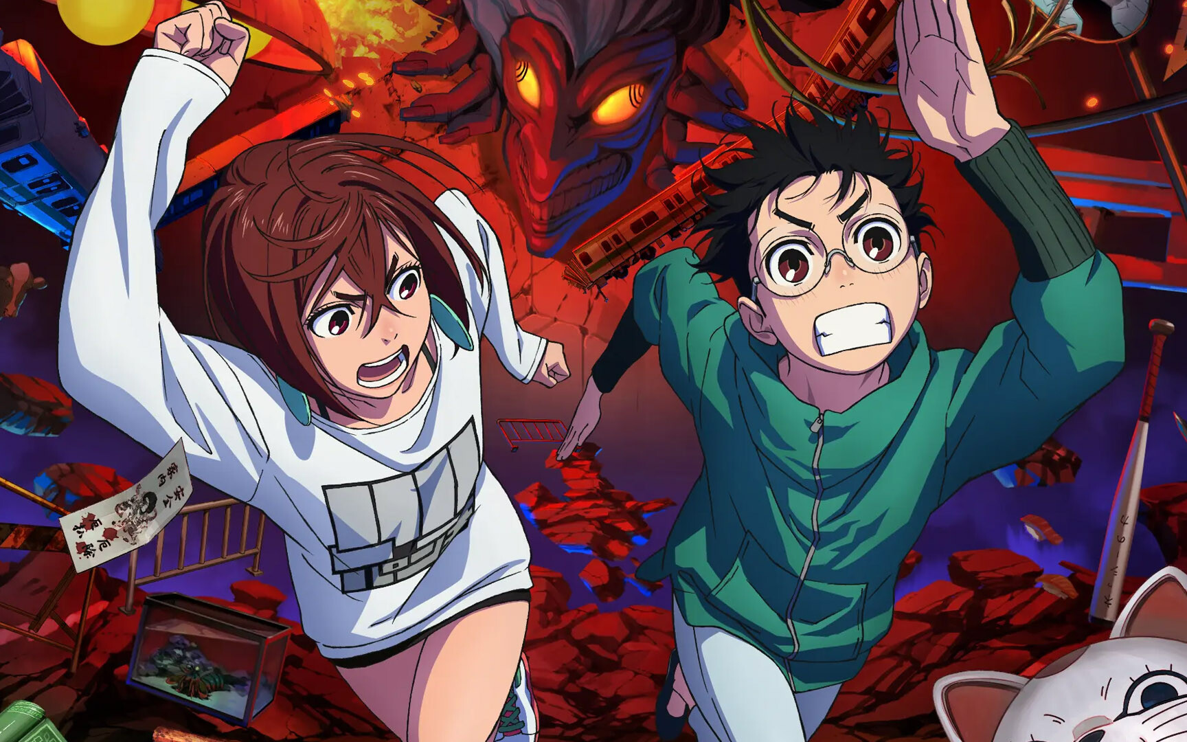 Turbo Babcia atakuje! Recenzja anime „Dan Da Dan”