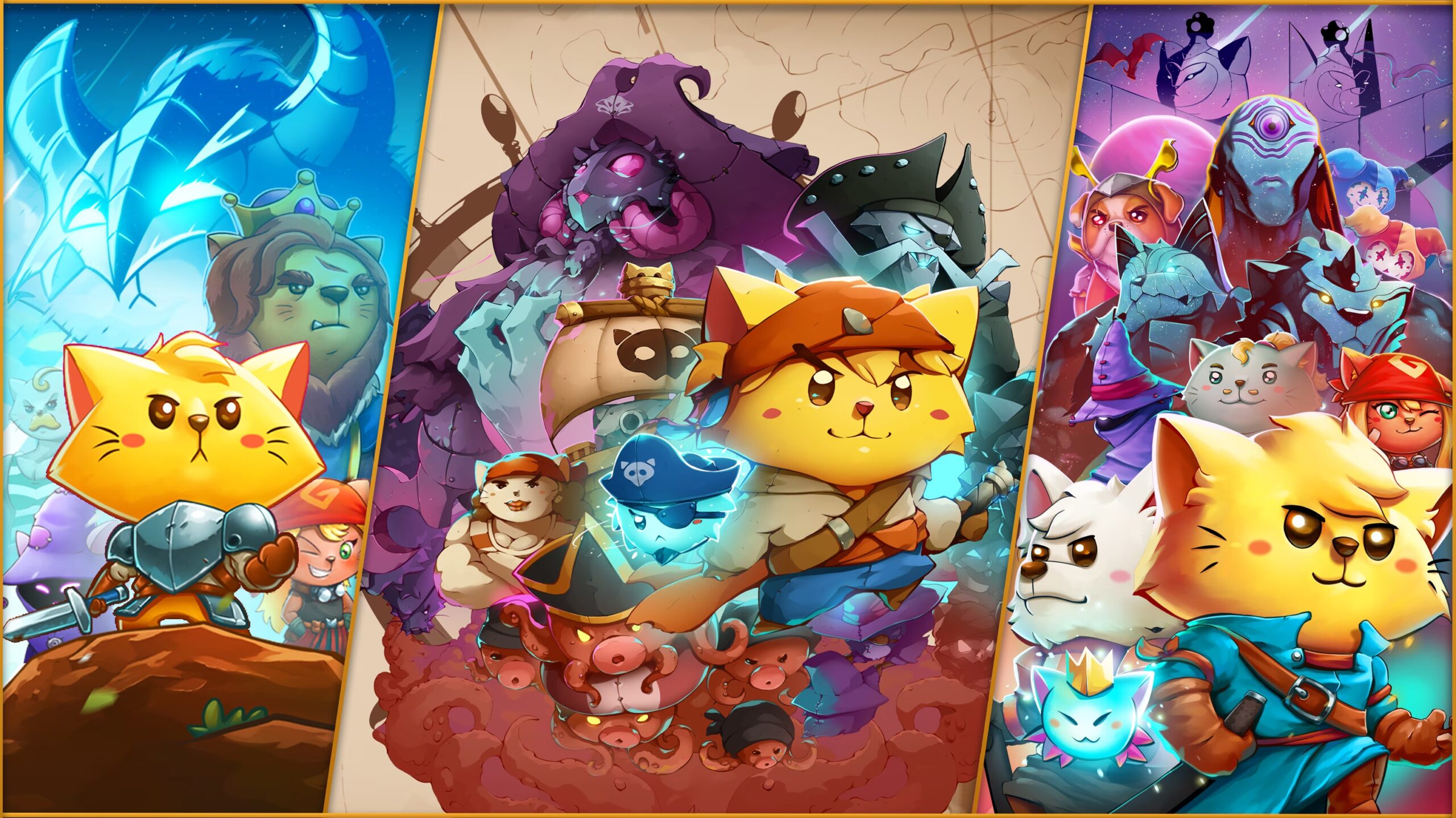 Od zbroi po piracki kapelusz – recenzja trylogii Cat Quest