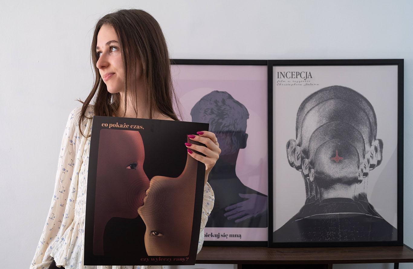 O emocjach, kolorach i dystansie – wywiad z plakacistką Kariną Wiechniak